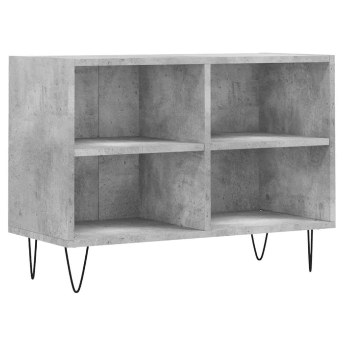 Comodă TV, gri beton, 69,5x30x50 cm, lemn compozit - WALTI WALTI