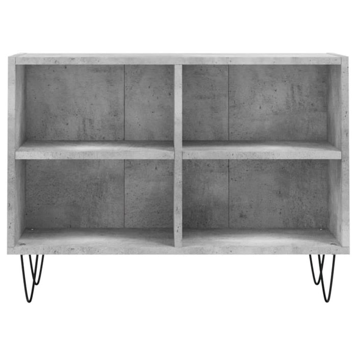 Comodă TV, gri beton, 69,5x30x50 cm, lemn compozit - WALTI WALTI