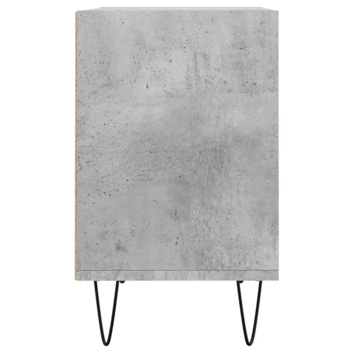 Comodă TV, gri beton, 69,5x30x50 cm, lemn compozit - WALTI WALTI