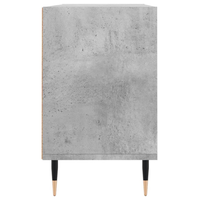Comodă TV, gri beton, 103,5x30x50 cm, lemn compozit - WALTI WALTI