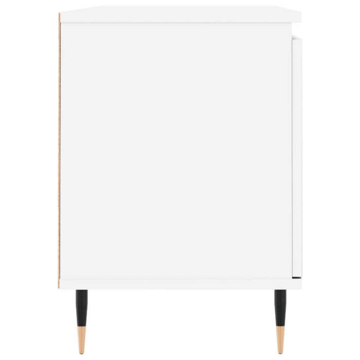 Comodă TV, alb, 104x35x50 cm, lemn compozit - WALTI WALTI