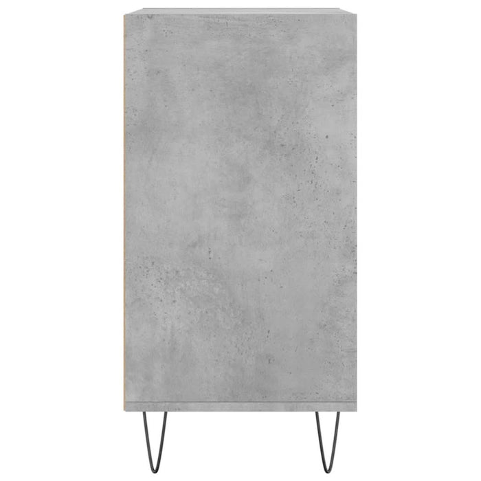 Servantă, gri beton, 57x35x70 cm, lemn compozit - WALTI WALTI