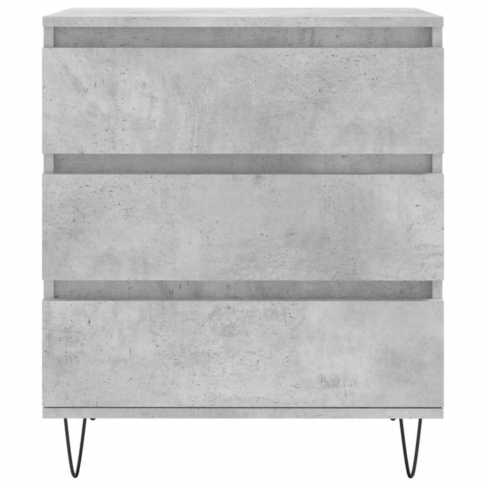 Servantă, gri beton, 60x35x70 cm, lemn prelucrat - WALTI WALTI