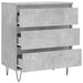 Servantă, gri beton, 60x35x70 cm, lemn prelucrat - WALTI WALTI