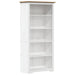 Bibliotecă BODO, maro, 80x38x180 cm, lemn masiv pin, 5 rafturi - WALTI WALTI