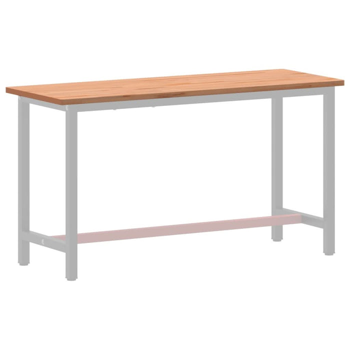 Blat pentru banc de lucru, 150x55x2,5 cm, lemn masiv de fag - WALTI WALTI