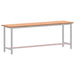 Blat pentru banc de lucru, 220x55x2,5 cm, lemn masiv de fag - WALTI WALTI