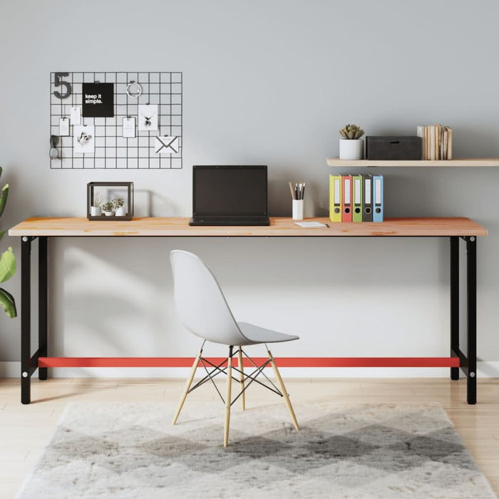 Blat pentru banc de lucru, 220x55x2,5 cm, lemn masiv de fag - WALTI WALTI