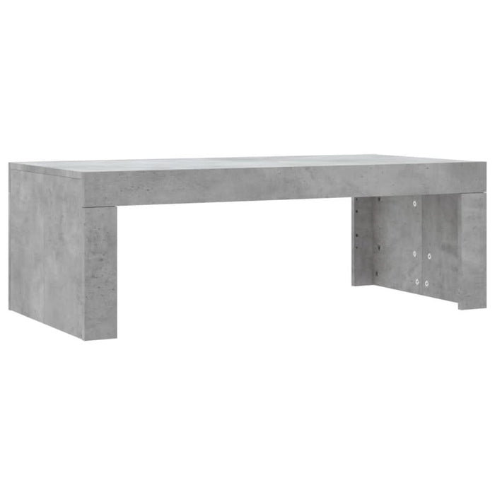 Măsuță de cafea, gri beton, 102x50x36 cm, lemn prelucrat - WALTI WALTI