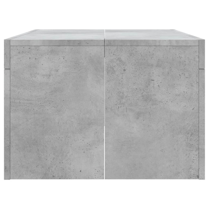 Măsuță de cafea, gri beton, 102x50x36 cm, lemn prelucrat - WALTI WALTI