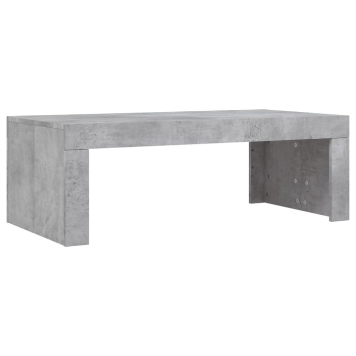 Măsuță de cafea, gri beton, 102x50x36 cm, lemn prelucrat - WALTI WALTI
