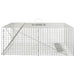 Capcană pentru animale 64,5x25x26,5 cm, fier galvanizat - WALTI WALTI