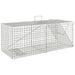 Capcană pentru animale 64,5x25x26,5 cm, fier galvanizat - WALTI WALTI