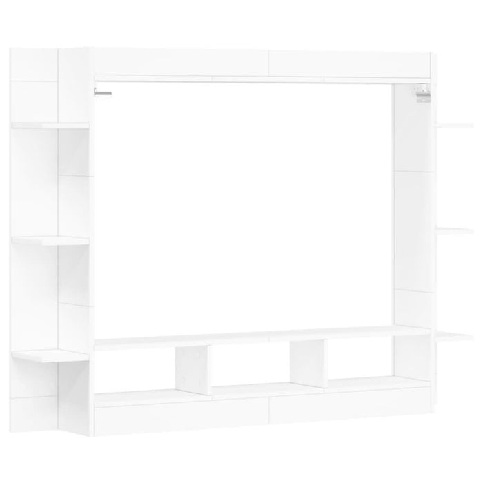 Comodă TV, alb, 152x22x113 cm, lemn prelucrat - WALTI WALTI