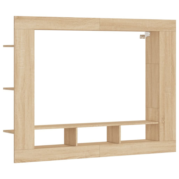Comodă TV, stejar sonoma, 152x22x113 cm, lemn compozit - WALTI WALTI