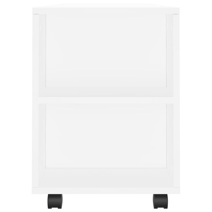 Comodă TV, alb, 102x34,5x43 cm, lemn prelucrat - WALTI WALTI