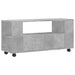 Comodă TV, gri beton, 102x34,5x43 cm, lemn prelucrat - WALTI WALTI