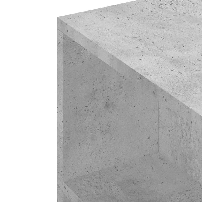 Comodă TV, gri beton, 102x34,5x43 cm, lemn prelucrat - WALTI WALTI