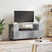 Comodă TV, gri beton, 102x34,5x43 cm, lemn prelucrat - WALTI WALTI
