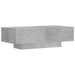 Măsuță de cafea, gri beton, 100x49,5x31 cm, lemn prelucrat - WALTI WALTI