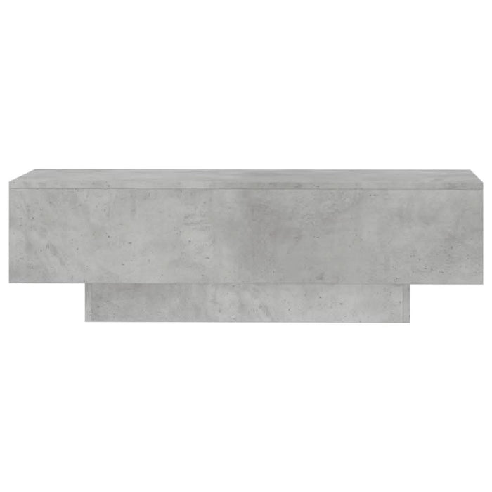 Măsuță de cafea, gri beton, 100x49,5x31 cm, lemn prelucrat - WALTI WALTI