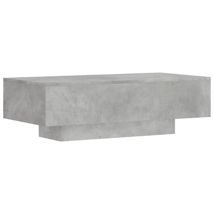 Măsuță de cafea, gri beton, 100x49,5x31 cm, lemn prelucrat - WALTI WALTI