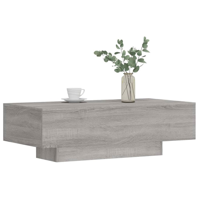 Măsuță de cafea, gri sonoma, 100x49,5x31 cm, lemn prelucrat - WALTI WALTI