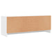 Dulap TV, alb, 102x30x37,5 cm, lemn compozit - WALTI WALTI