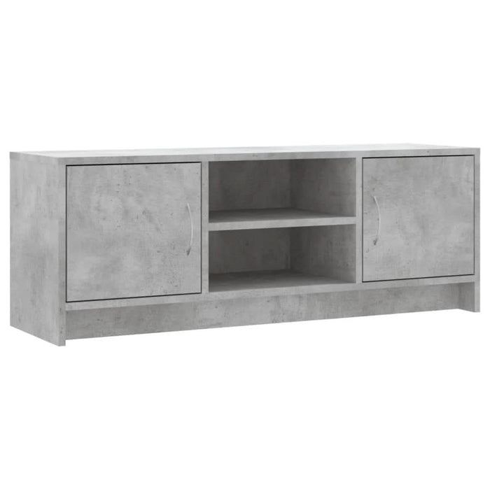 Comodă TV, gri beton, 102x30x37,5 cm, lemn prelucrat - WALTI WALTI