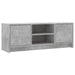 Comodă TV, gri beton, 102x30x37,5 cm, lemn prelucrat - WALTI WALTI