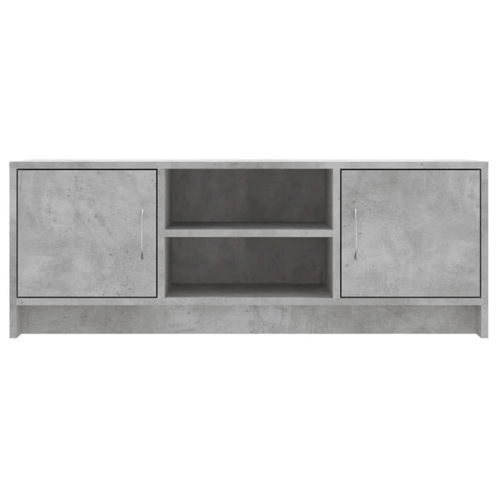 Comodă TV, gri beton, 102x30x37,5 cm, lemn prelucrat - WALTI WALTI