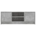 Comodă TV, gri beton, 102x30x37,5 cm, lemn prelucrat - WALTI WALTI