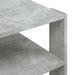 Măsuță de cafea, gri beton, 59,5x59,5x40 cm, lemn compozit - WALTI WALTI