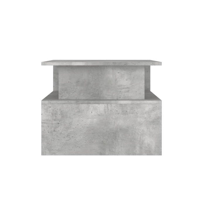 Măsuță de cafea, gri beton, 90x55x42,5 cm, lemn prelucrat - WALTI WALTI