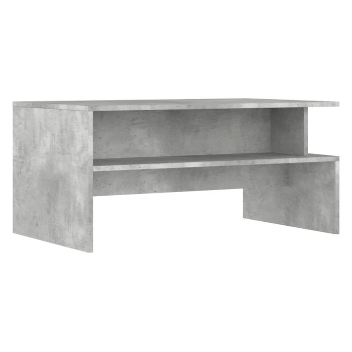 Măsuță de cafea, gri beton, 90x55x42,5 cm, lemn prelucrat - WALTI WALTI