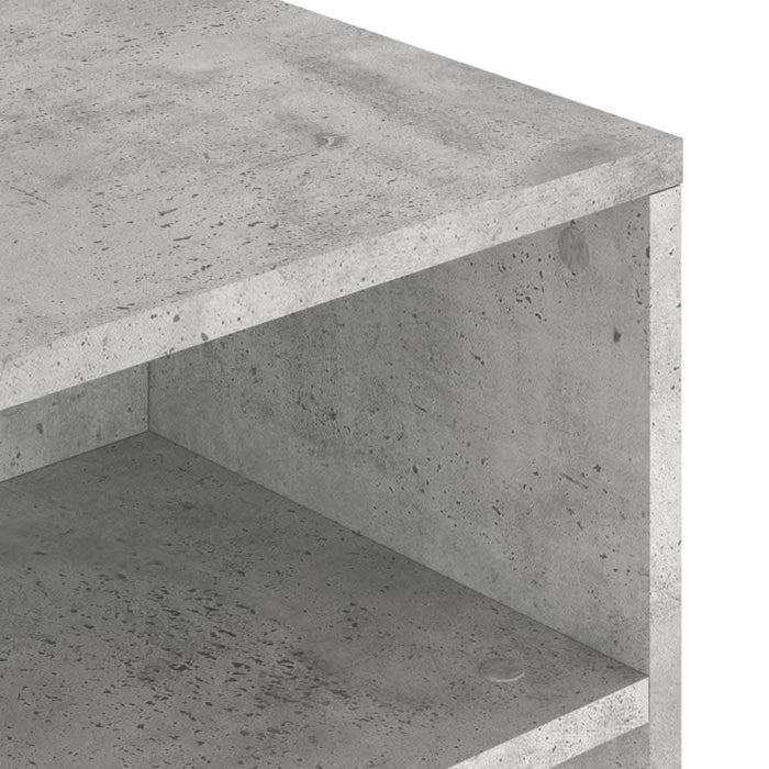 Măsuță de cafea, gri beton, 90x55x42,5 cm, lemn prelucrat - WALTI WALTI