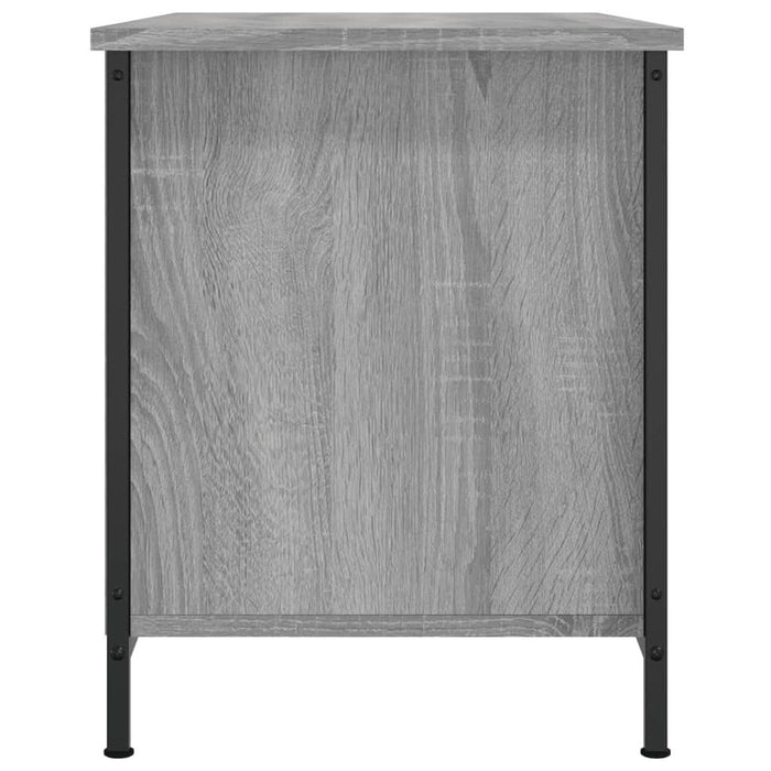 Comodă TV, gri sonoma, 80x40x50 cm, lemn compozit - WALTI WALTI