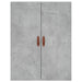 Dulap cu montaj pe perete, gri beton, 69,5x34x90 cm - WALTI WALTI
