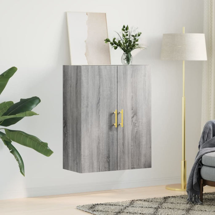 Dulap montat pe perete, gri sonoma, 69,5x34x90 cm - WALTI WALTI