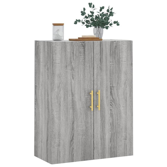 Dulap montat pe perete, gri sonoma, 69,5x34x90 cm - WALTI WALTI