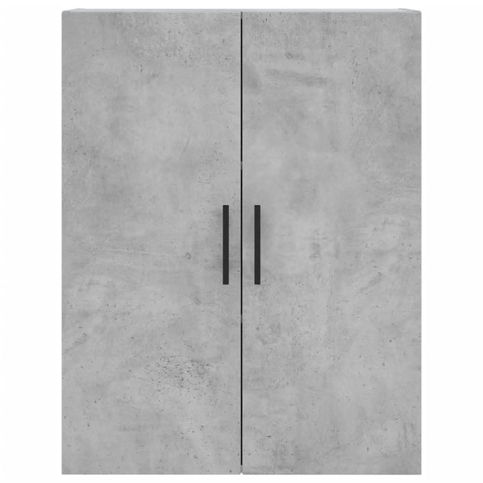 Dulap cu montaj pe perete, gri beton, 69,5x34x90 cm - WALTI WALTI