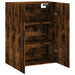 Dulap montat pe perete, stejar fumuriu, 69,5x34x90 cm - WALTI WALTI