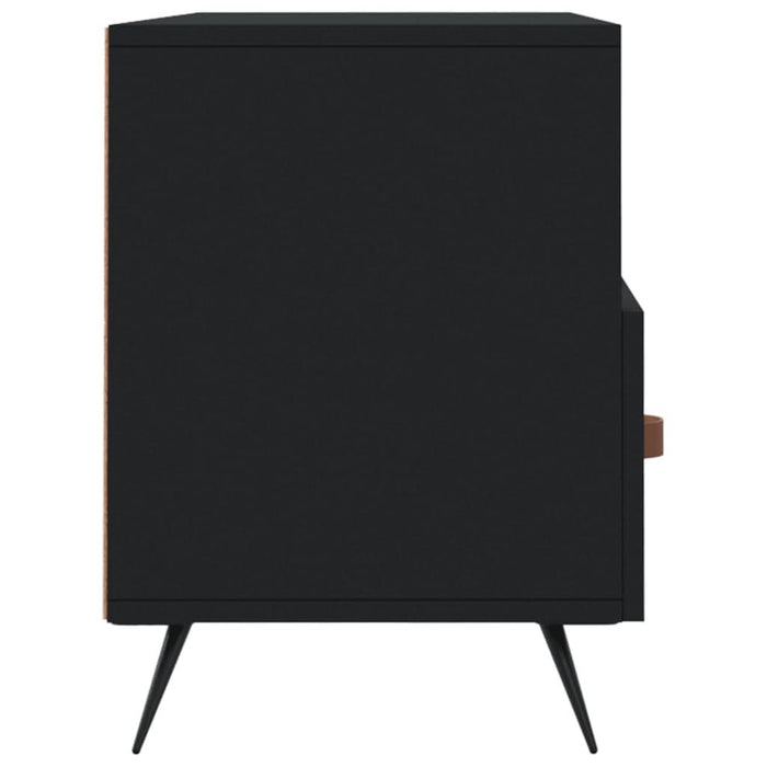 Dulap TV, negru, 102x36x50 cm, lemn prelucrat - WALTI WALTI