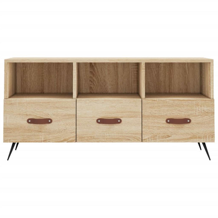 Dulap TV stejar sonoma, 102x36x50 cm, lemn prelucrat - WALTI WALTI