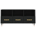 Dulap TV, negru, 102x36x50 cm, lemn prelucrat - WALTI WALTI