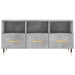 Dulap TV, gri beton, 102x36x50 cm, lemn prelucrat - WALTI WALTI