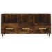 Dulap TV stejar afumat, 102x36x50 cm, lemn prelucrat - WALTI WALTI