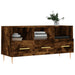 Dulap TV stejar afumat, 102x36x50 cm, lemn prelucrat - WALTI WALTI