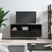 Dulap TV, negru, 102x36x50 cm, lemn prelucrat - WALTI WALTI