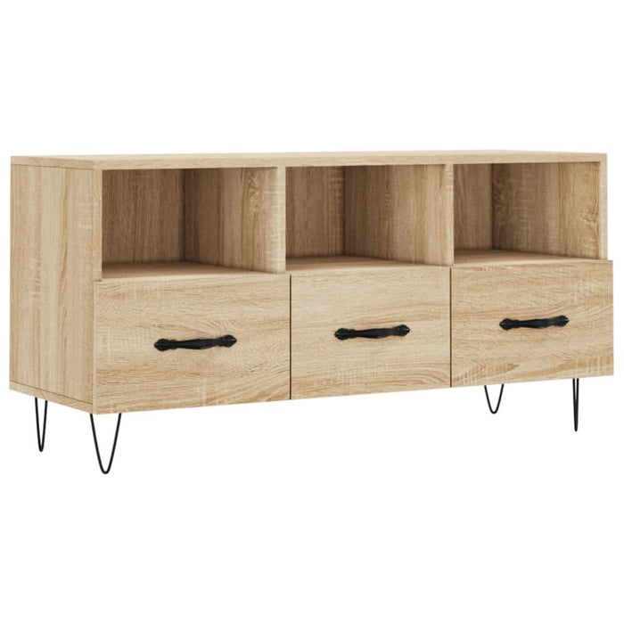 Dulap TV stejar sonoma, 102x36x50 cm, lemn prelucrat - WALTI WALTI